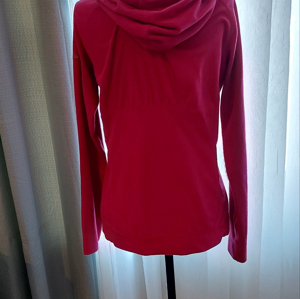 💜 Columbia Fleece Top sz m - Picture 2 of 2